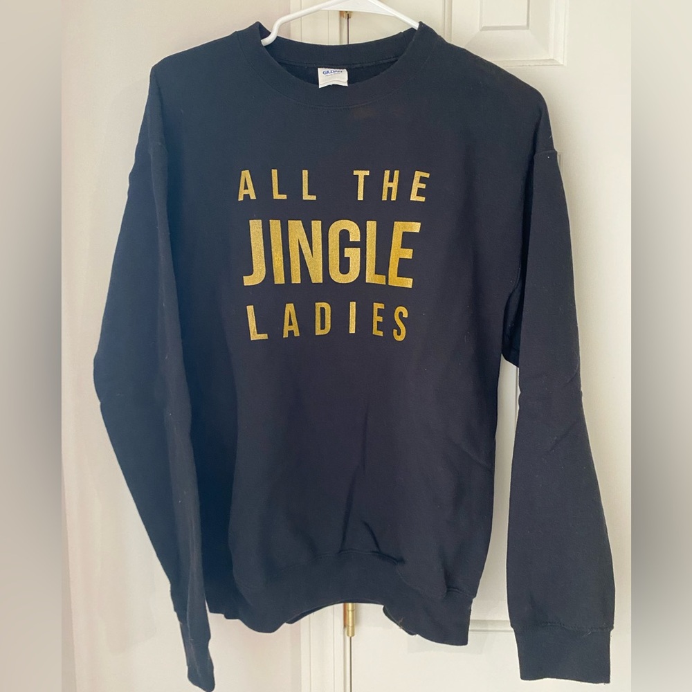 Christmas Jingle Ladies Sweatshirt size Medium